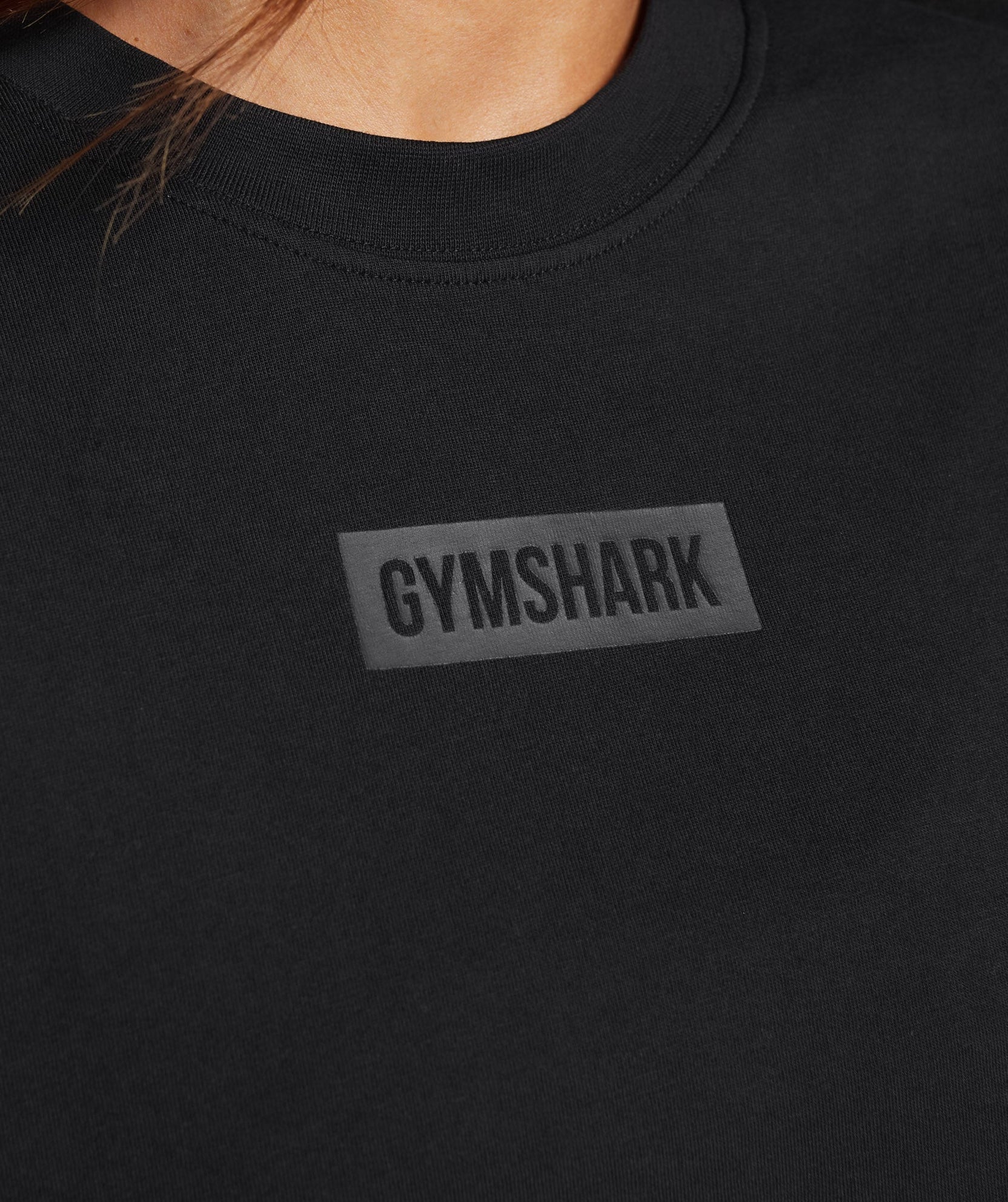Camiseta oversize con bloques