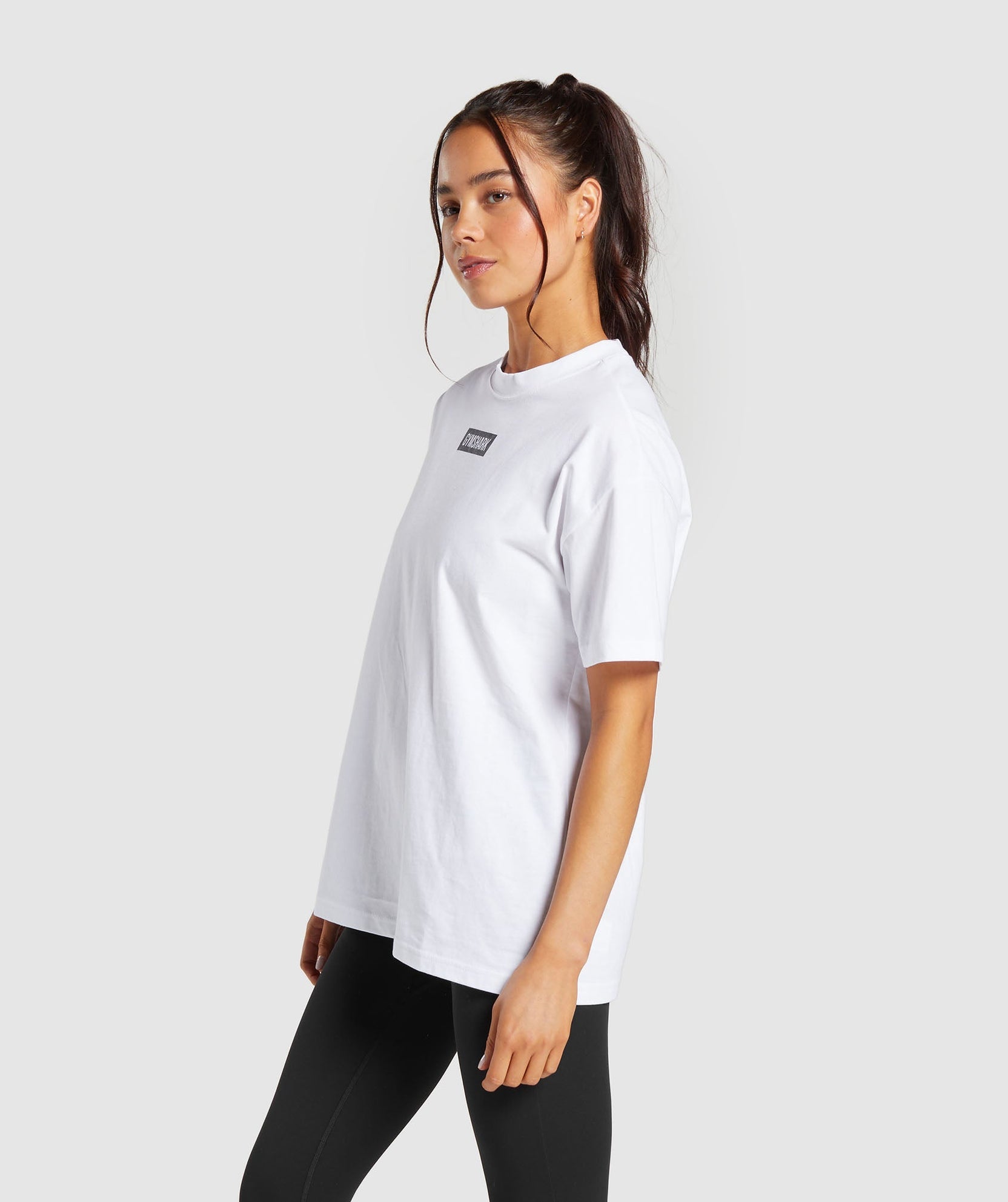 Camiseta oversize con bloques