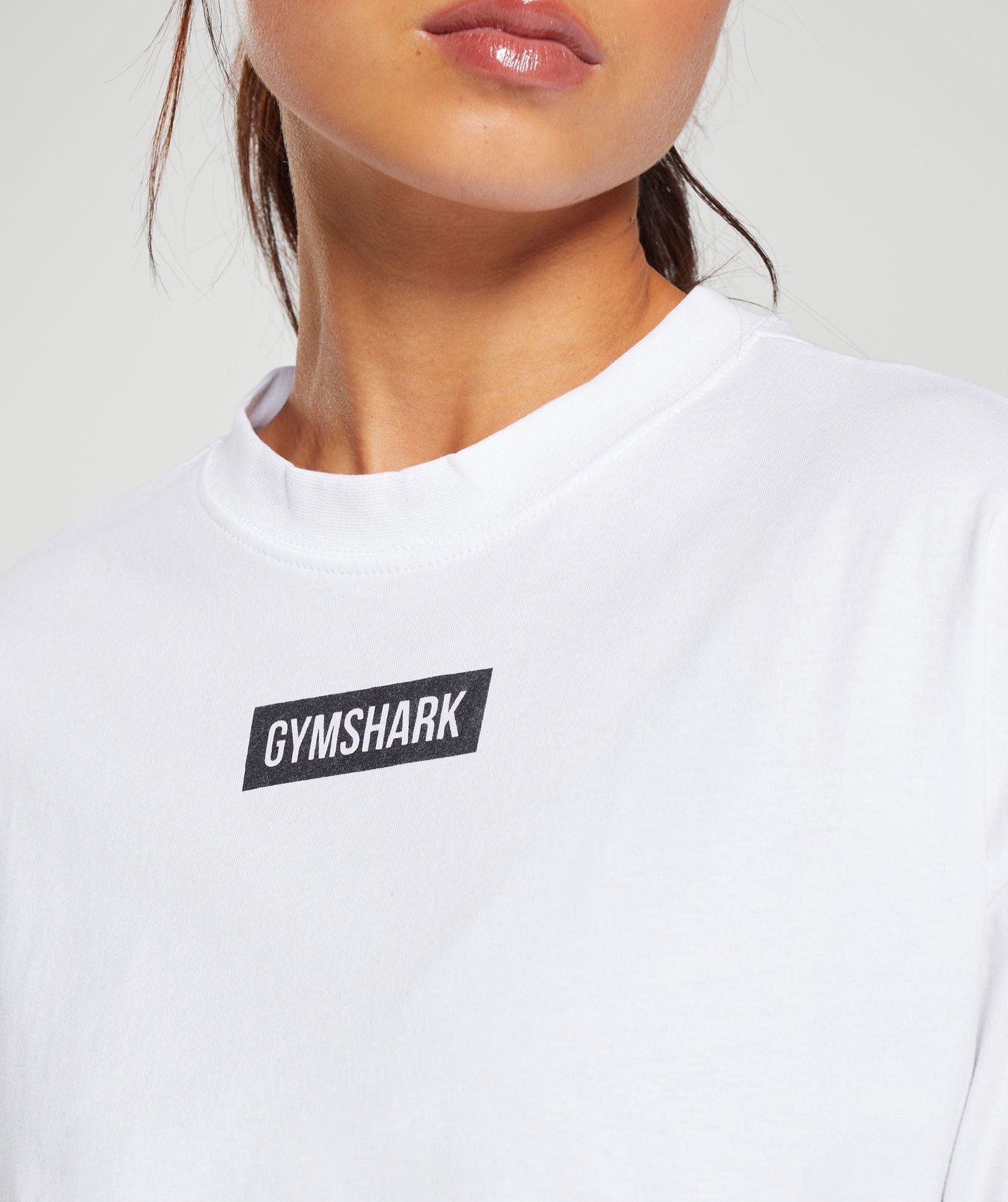 Camiseta oversize con bloques