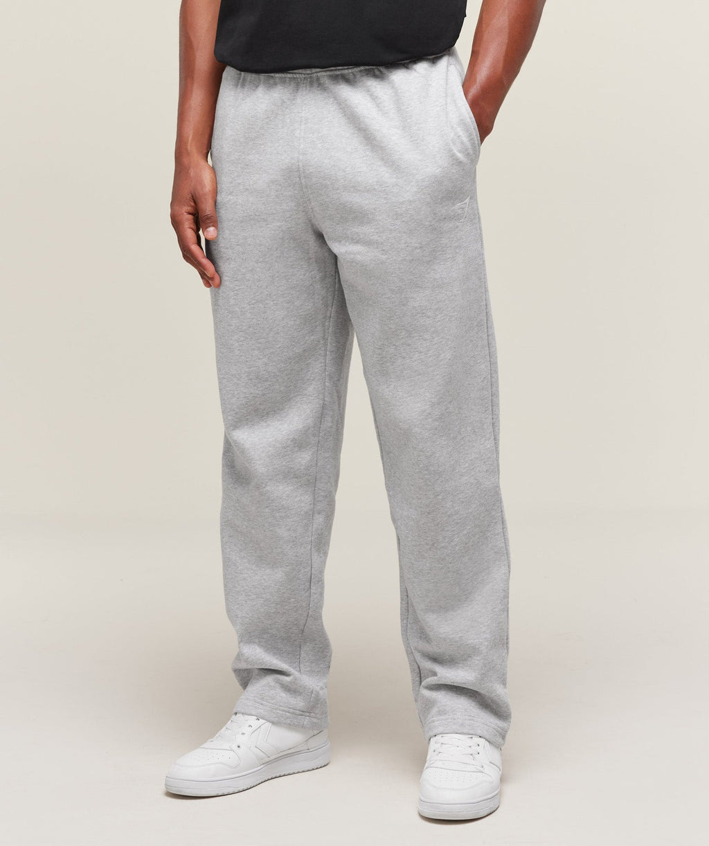 Pantalones deportivos de pierna recta