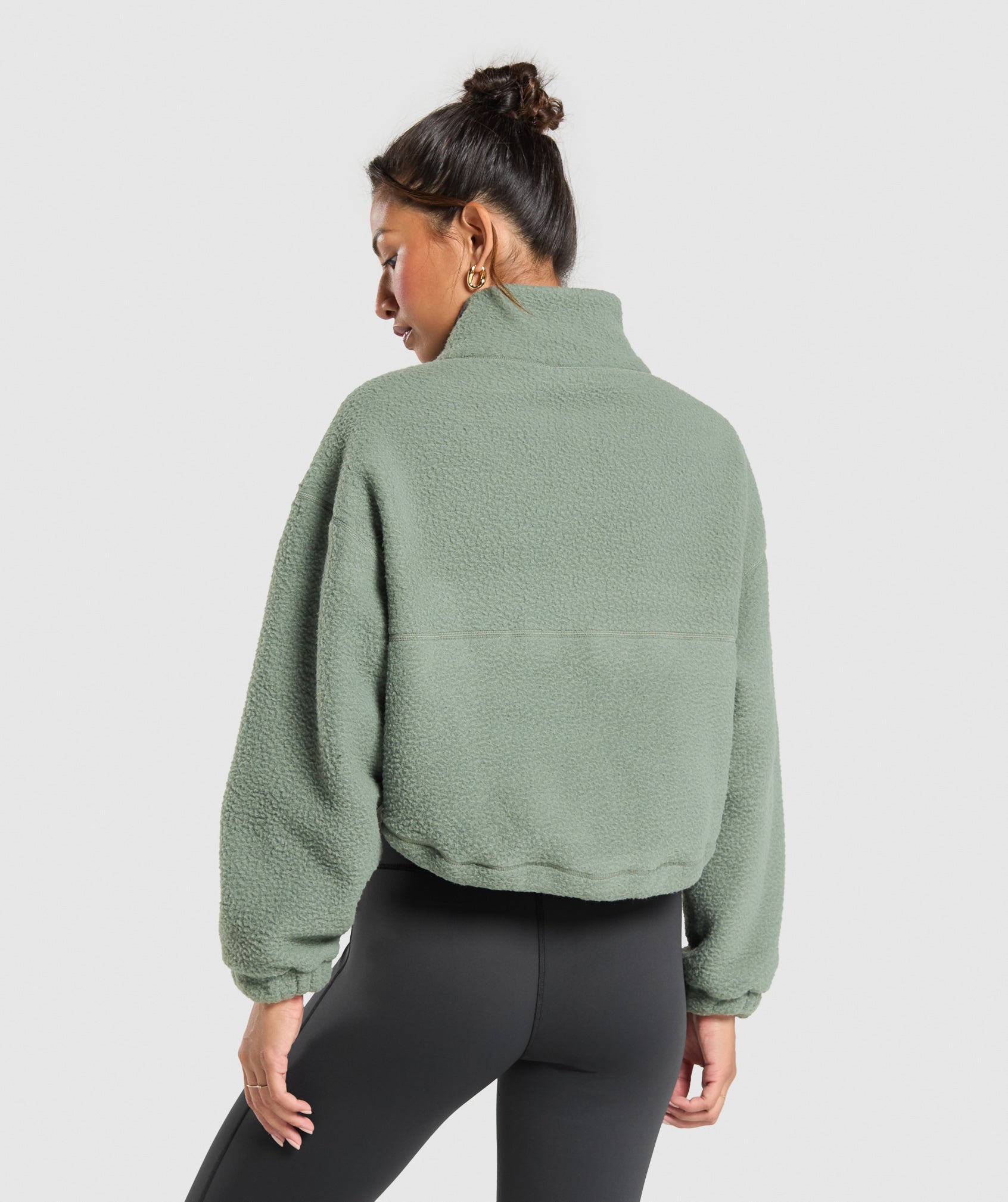 Chaqueta de vellón Elevate de longitud media