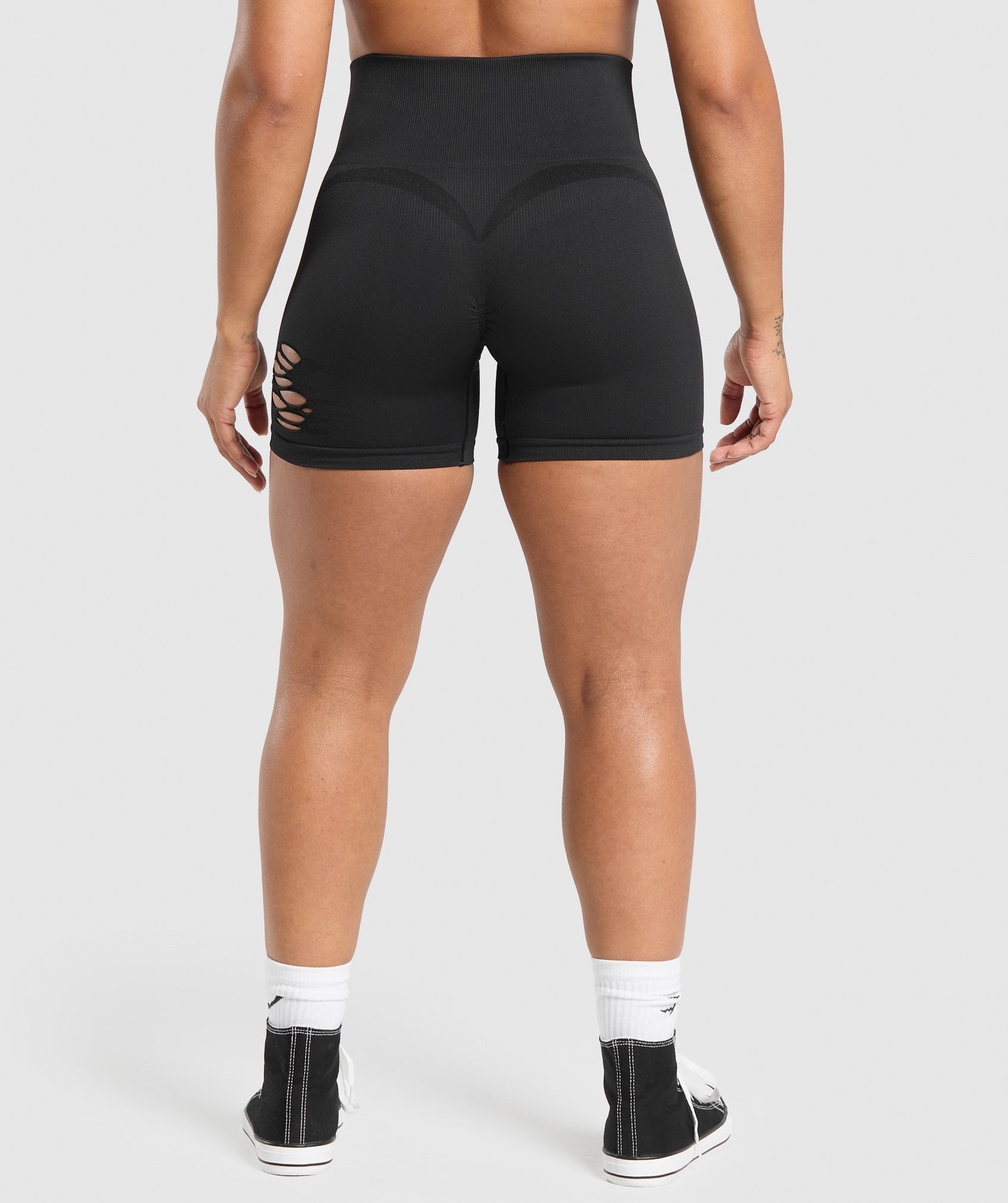 Pantalones cortos desgastados sin costuras Gains