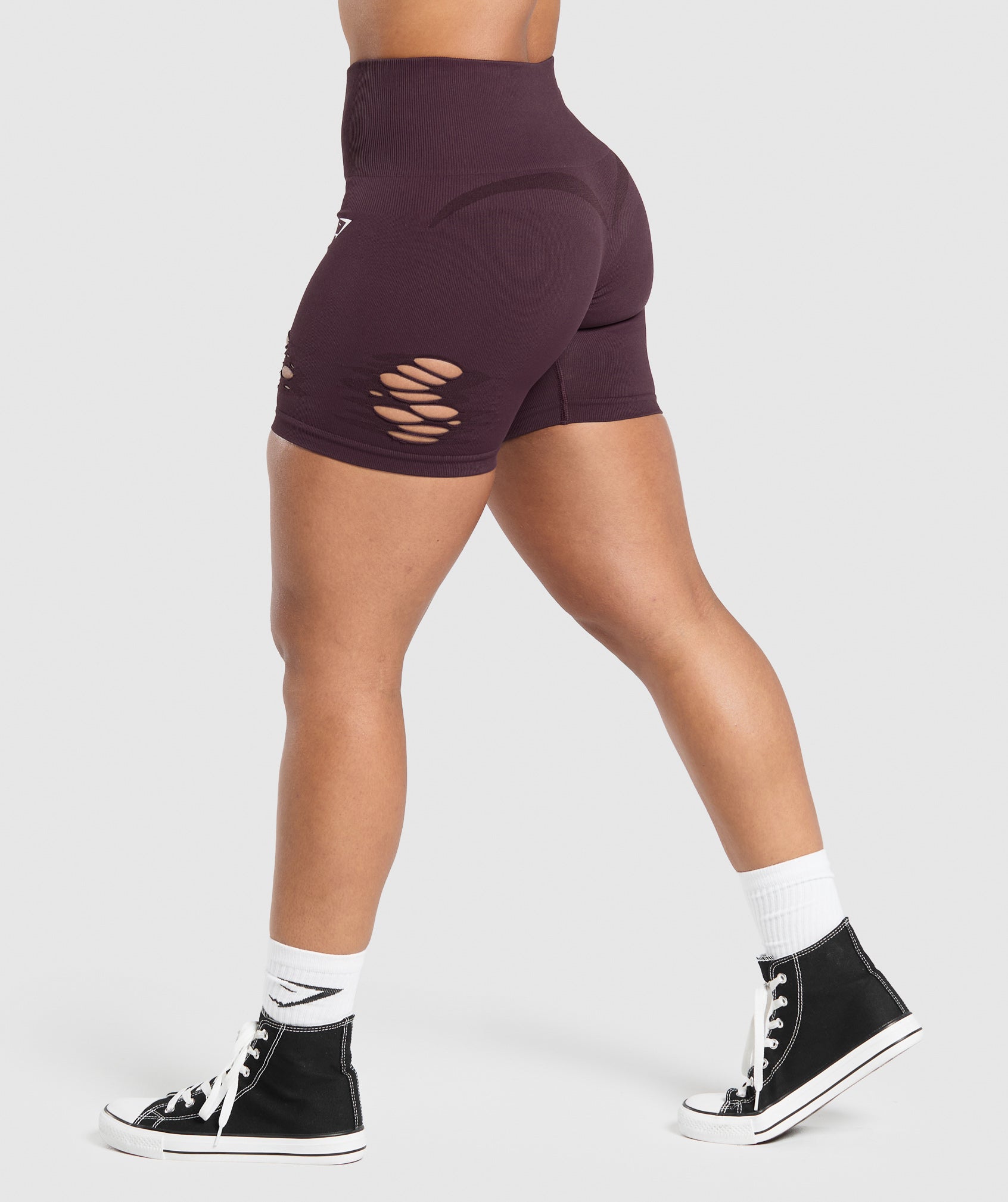 Pantalones cortos desgastados sin costuras Gains