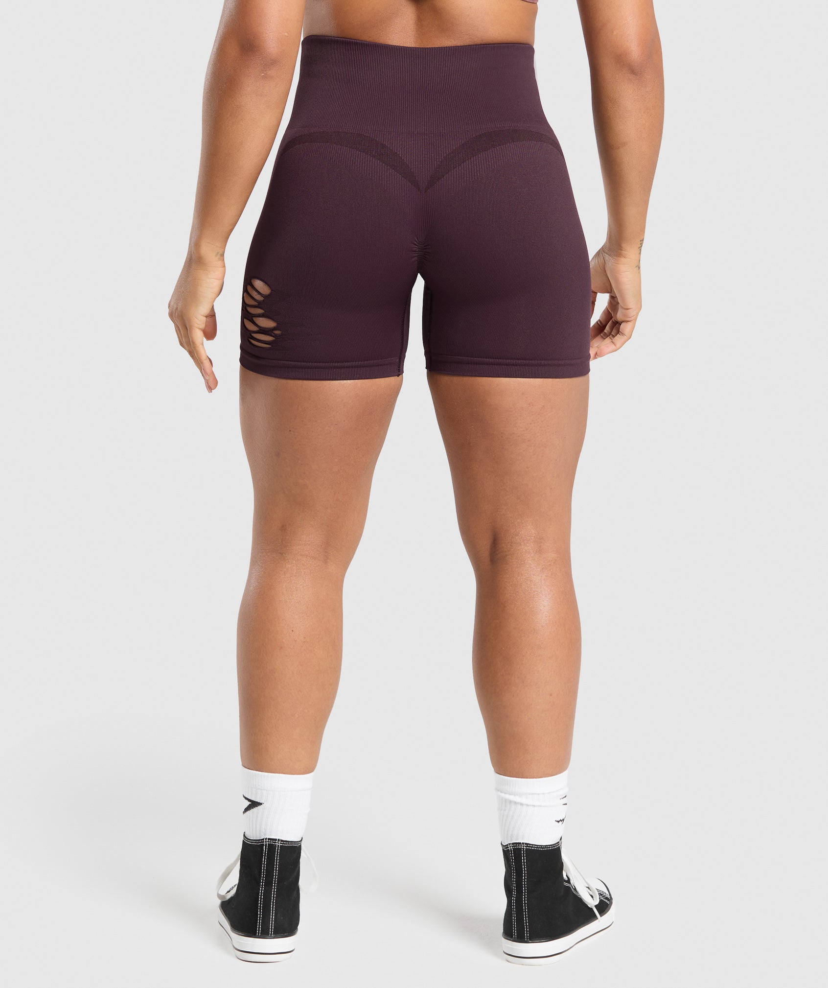 Pantalones cortos desgastados sin costuras Gains