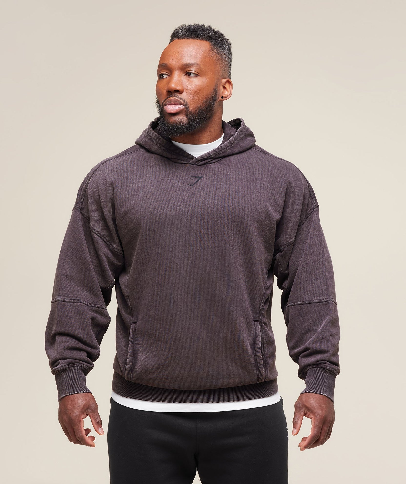 Sudadera con capucha lavada Heritage
