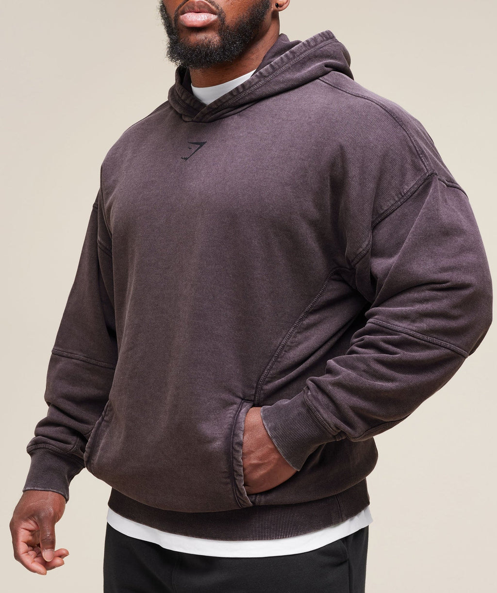 Sudadera con capucha lavada Heritage