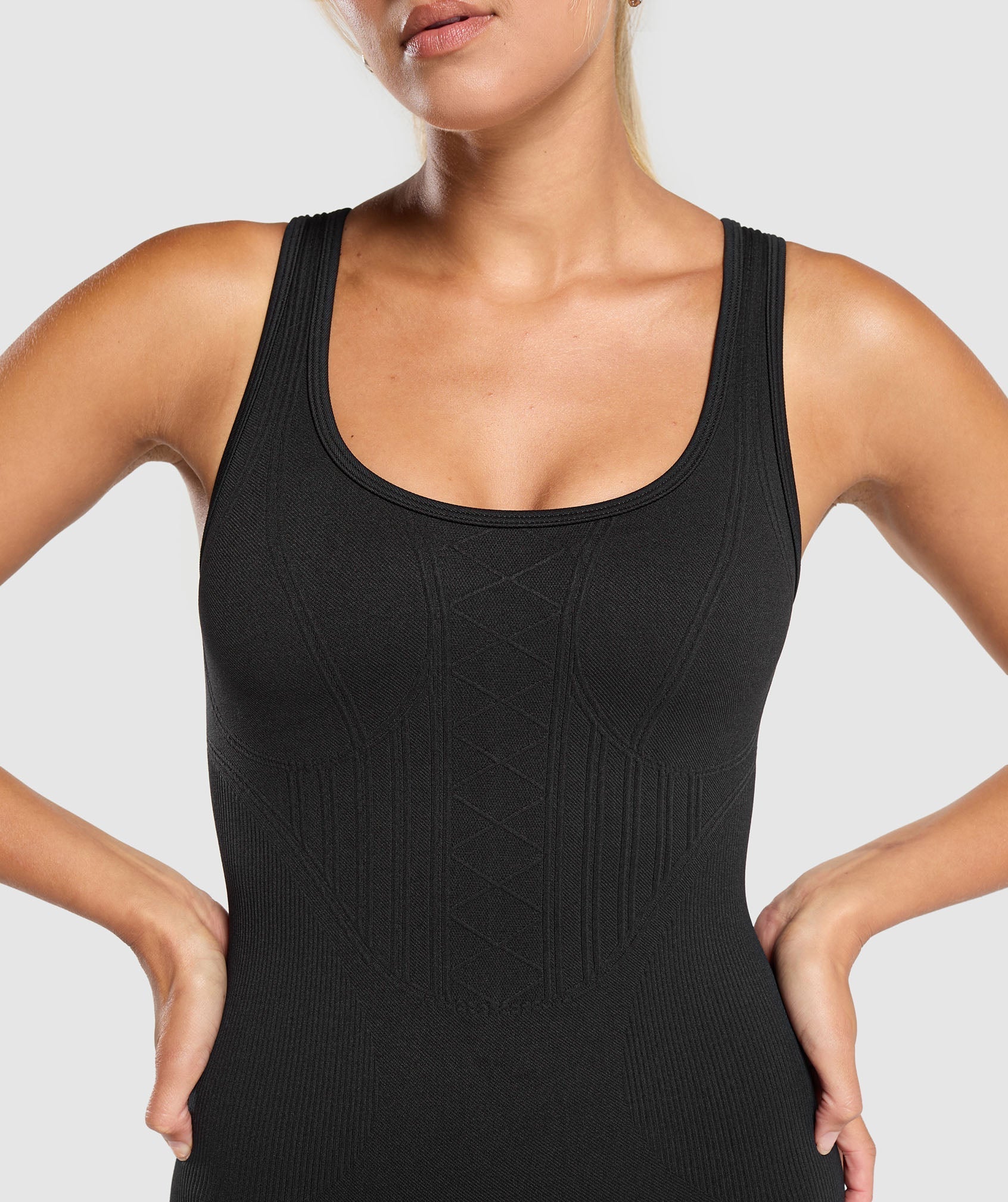 Body sin costuras con corsé