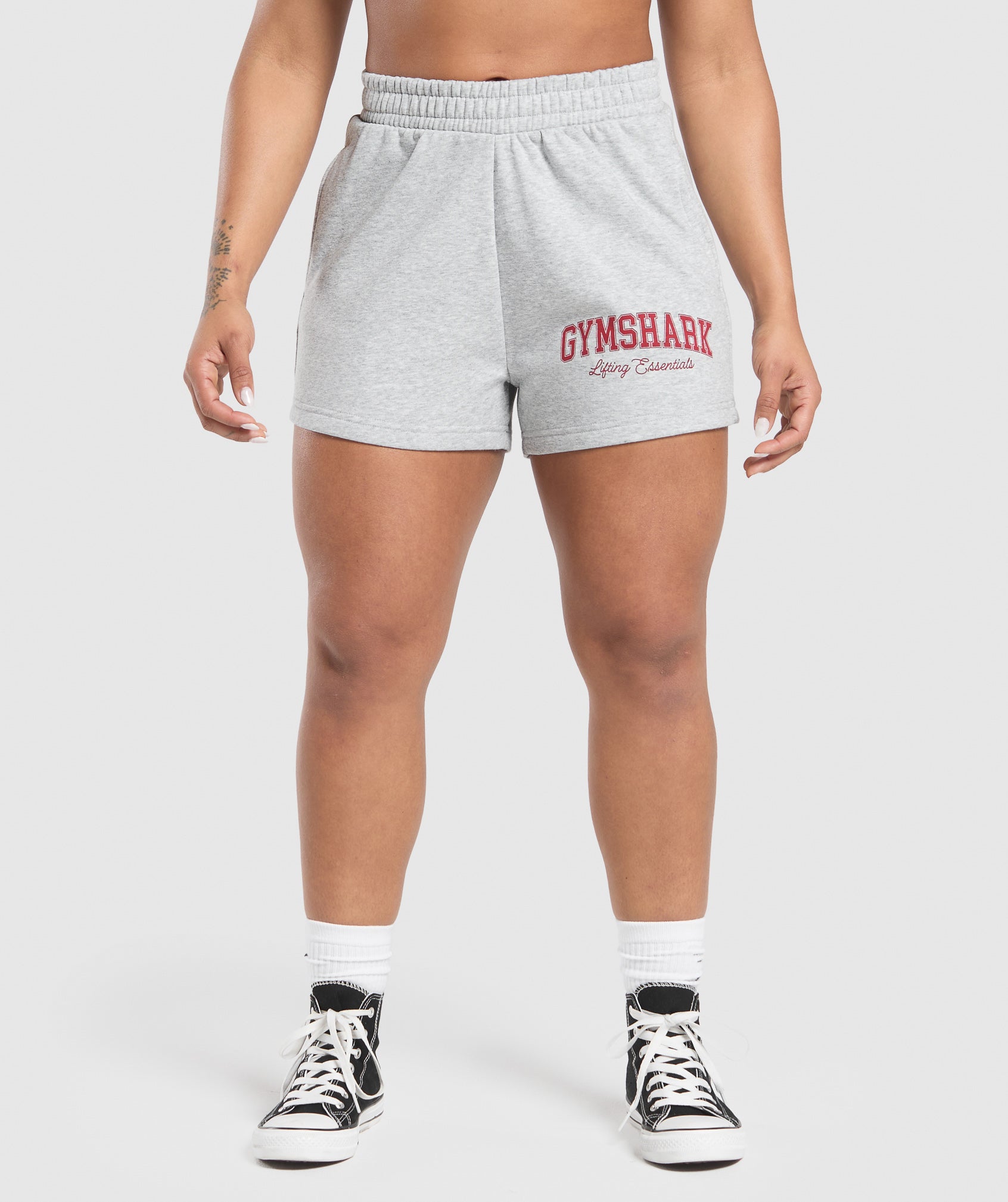 Pantalones cortos de 4 pies cepillados con gráficos de Lifting Essentials