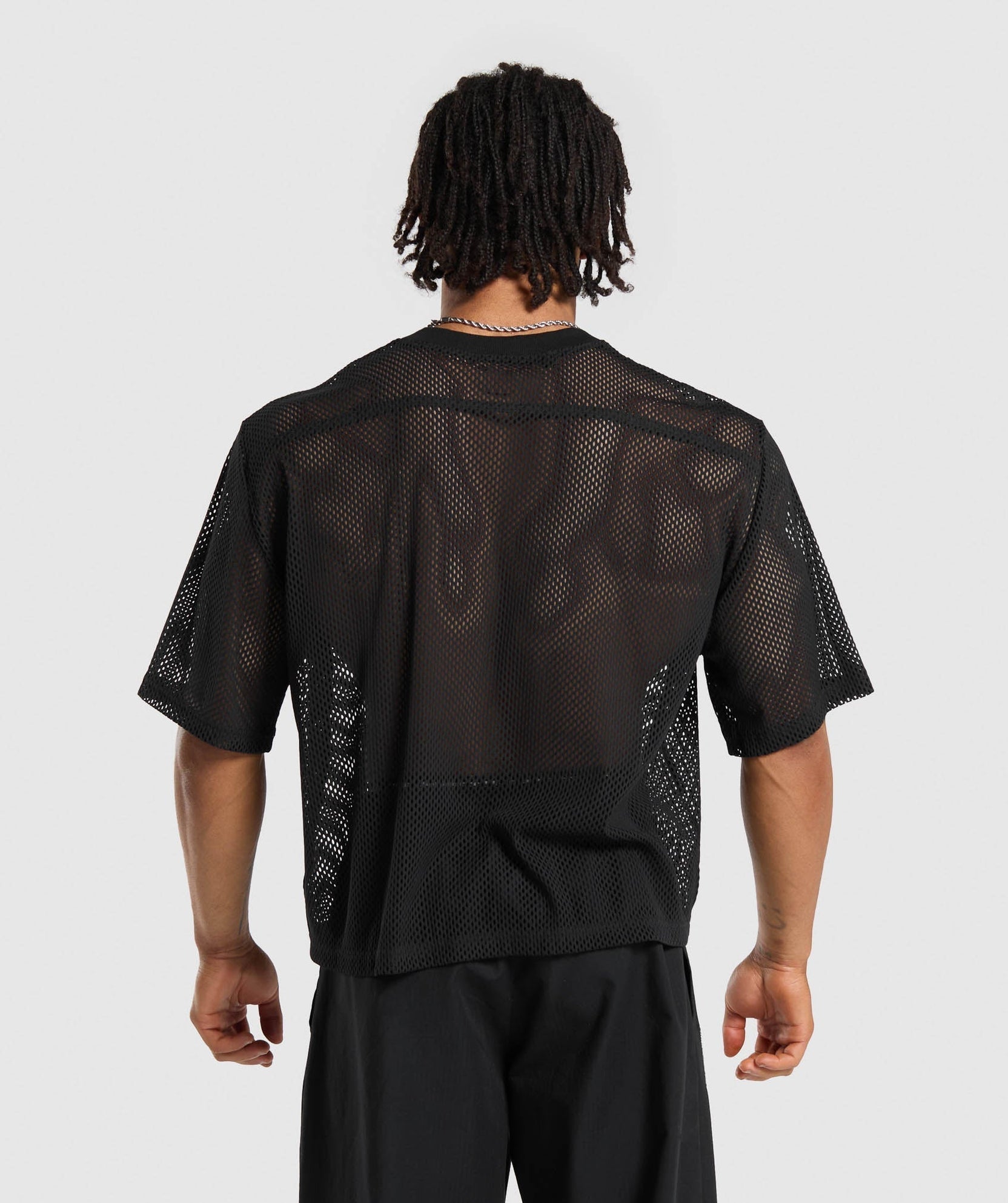 Camiseta extragrande de malla
