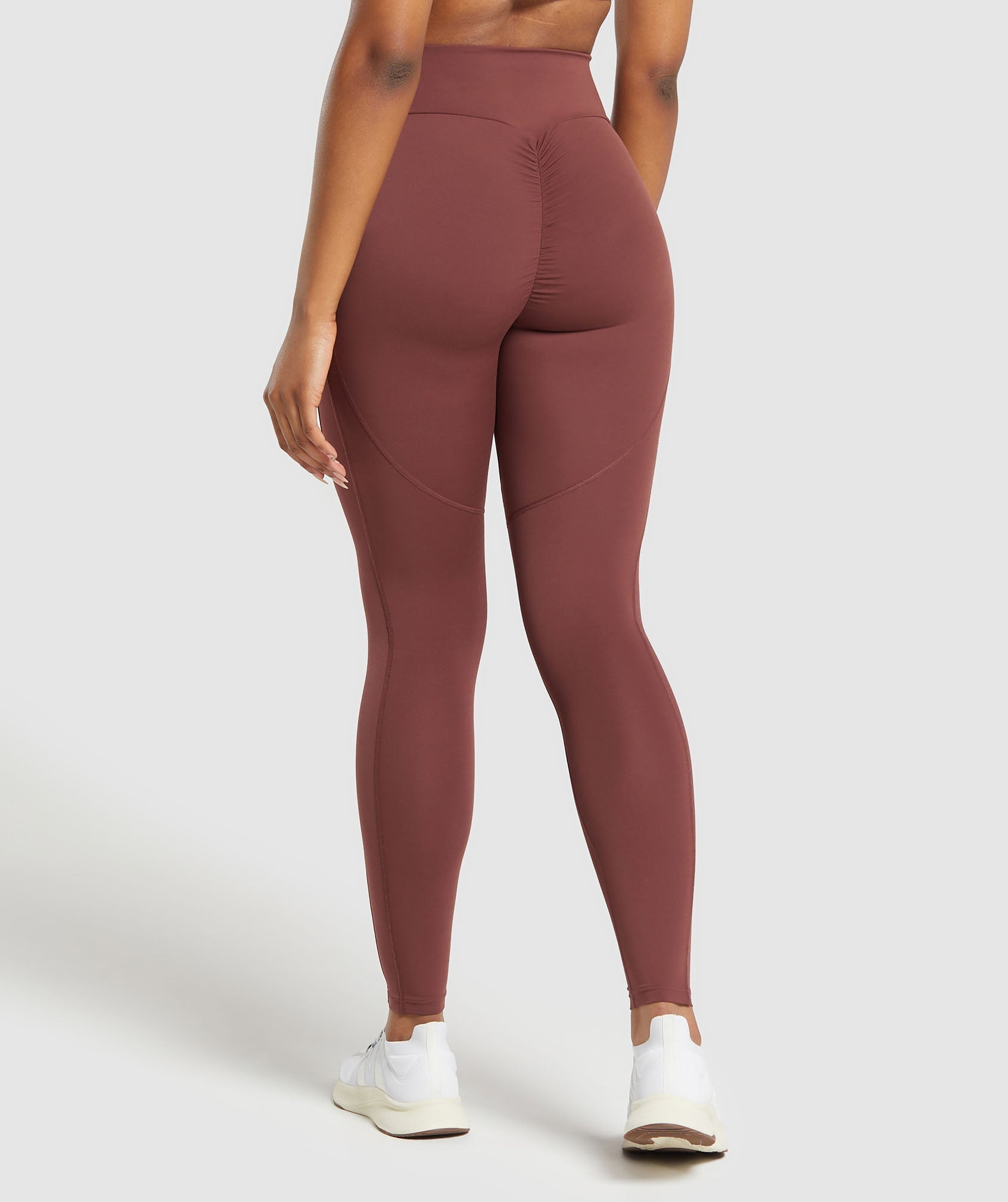 Leggings con colocación de malla