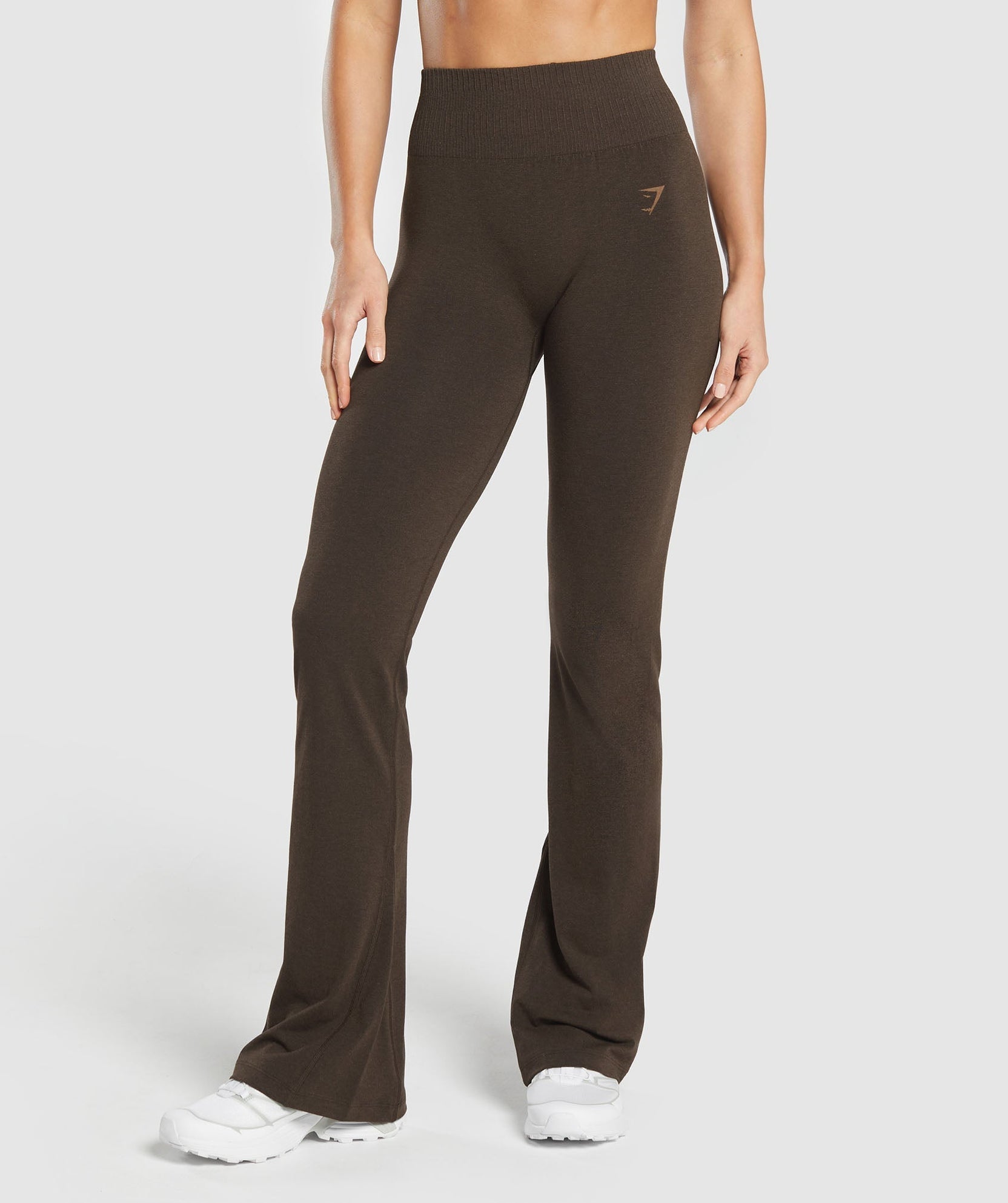 Leggings acampanados de lujo sin costuras