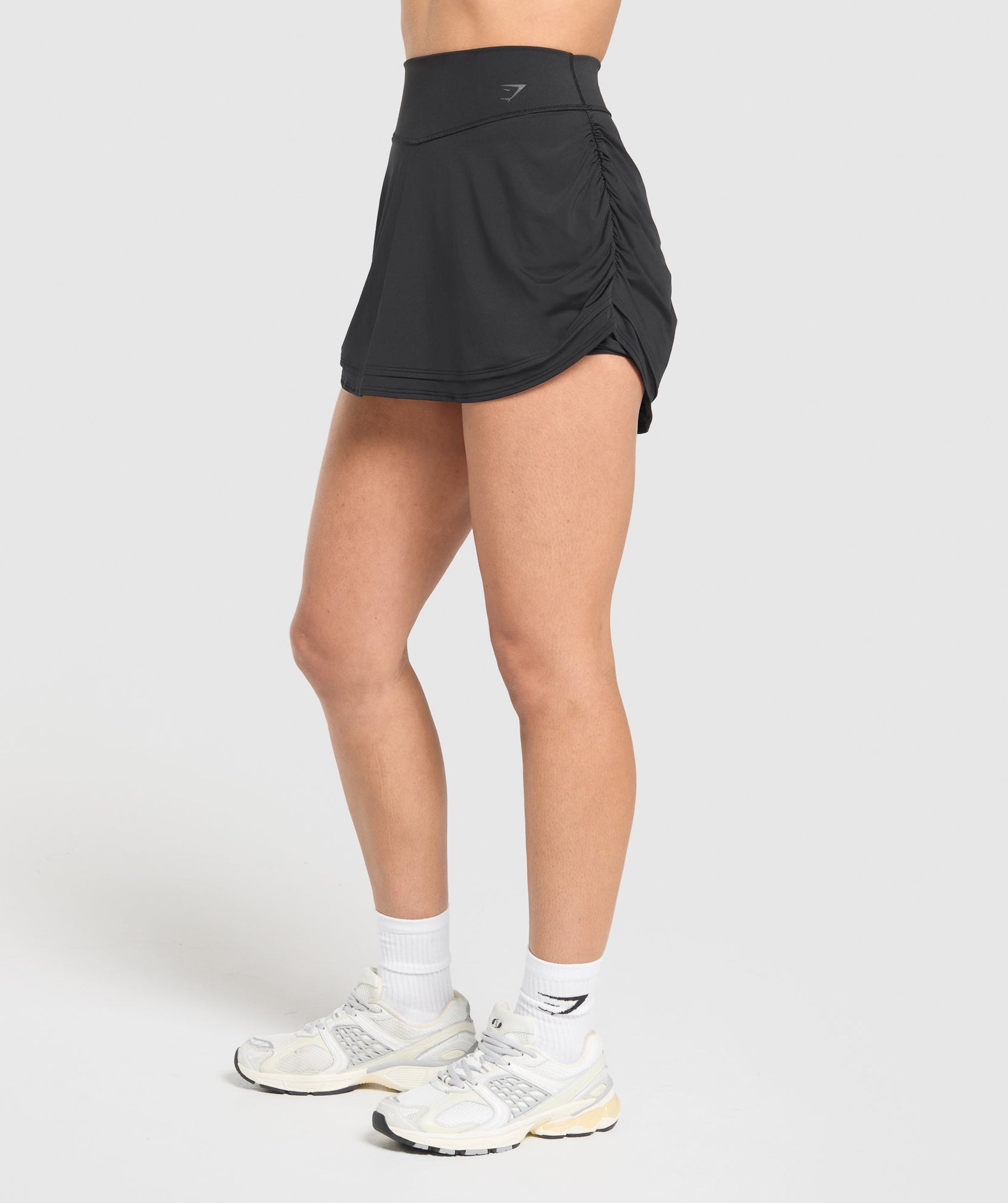 Falda pantalón fruncida