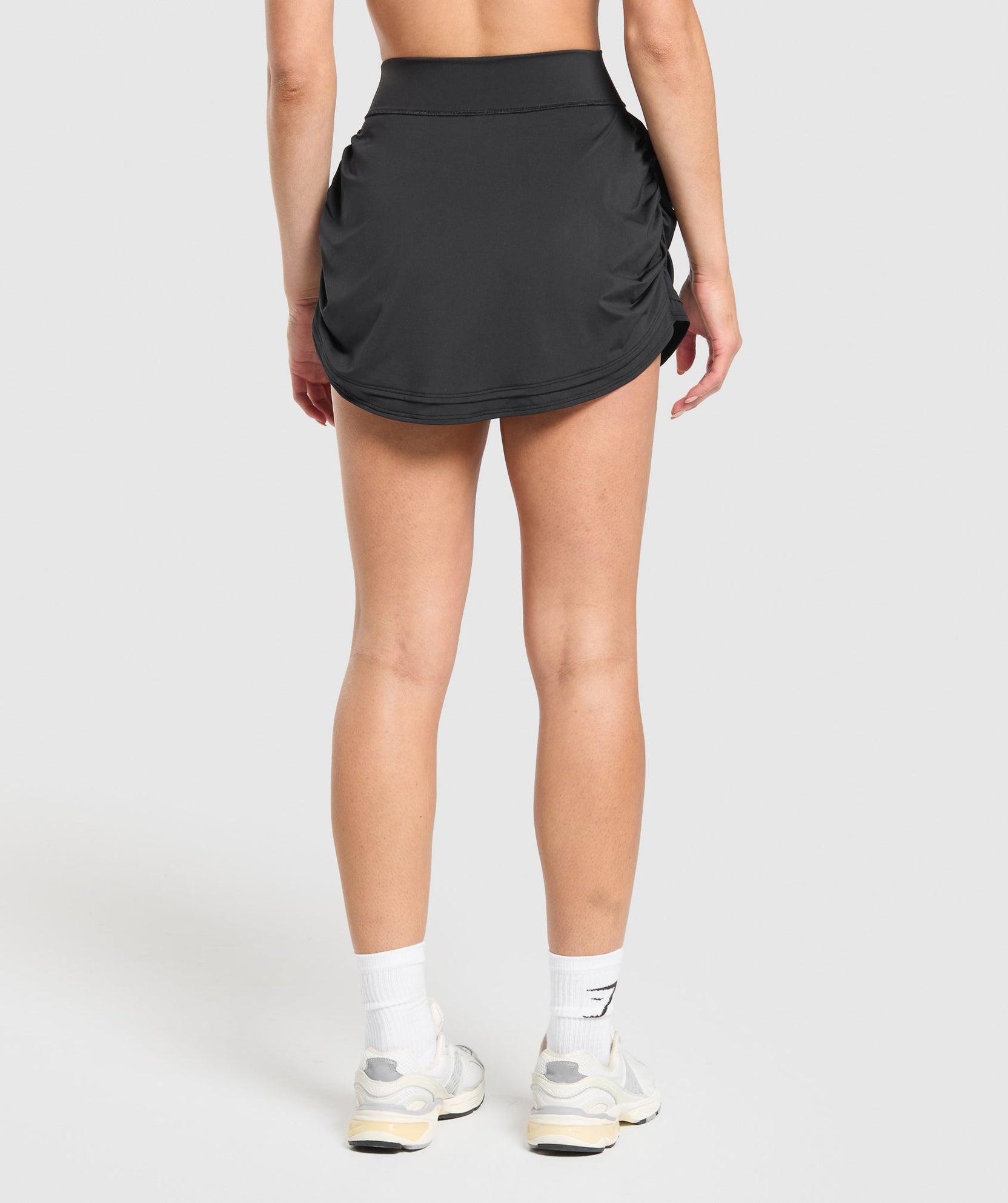 Falda pantalón fruncida