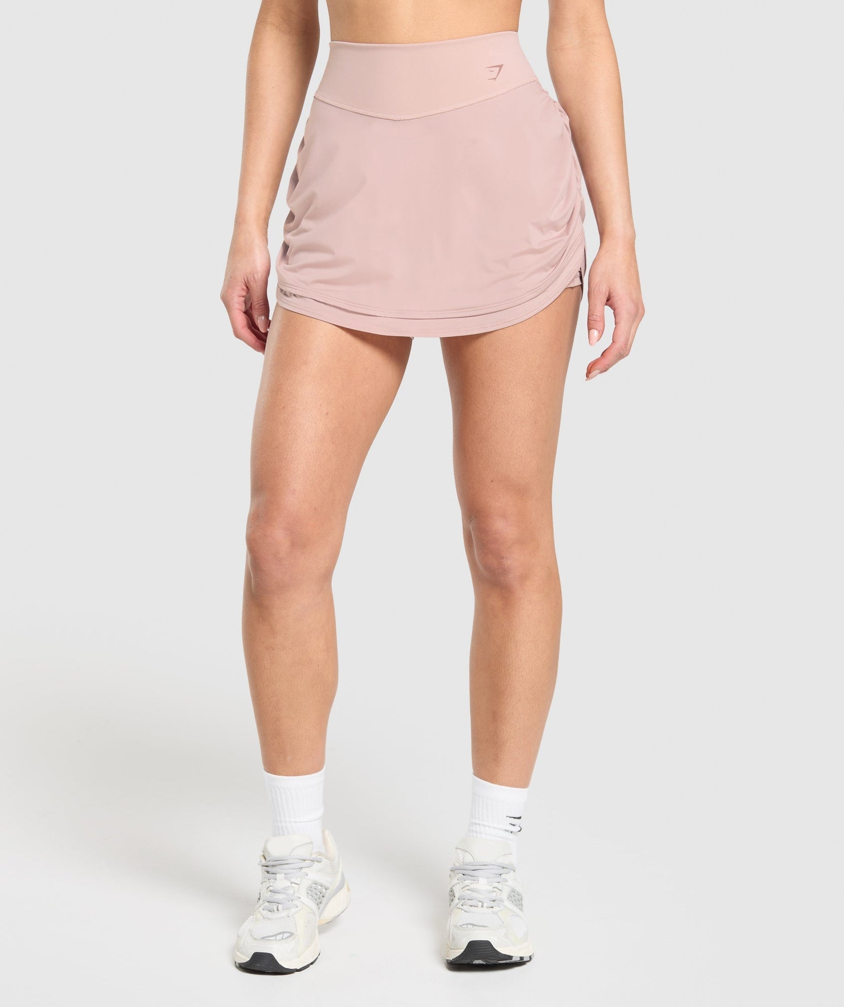 falda pantalón fruncida