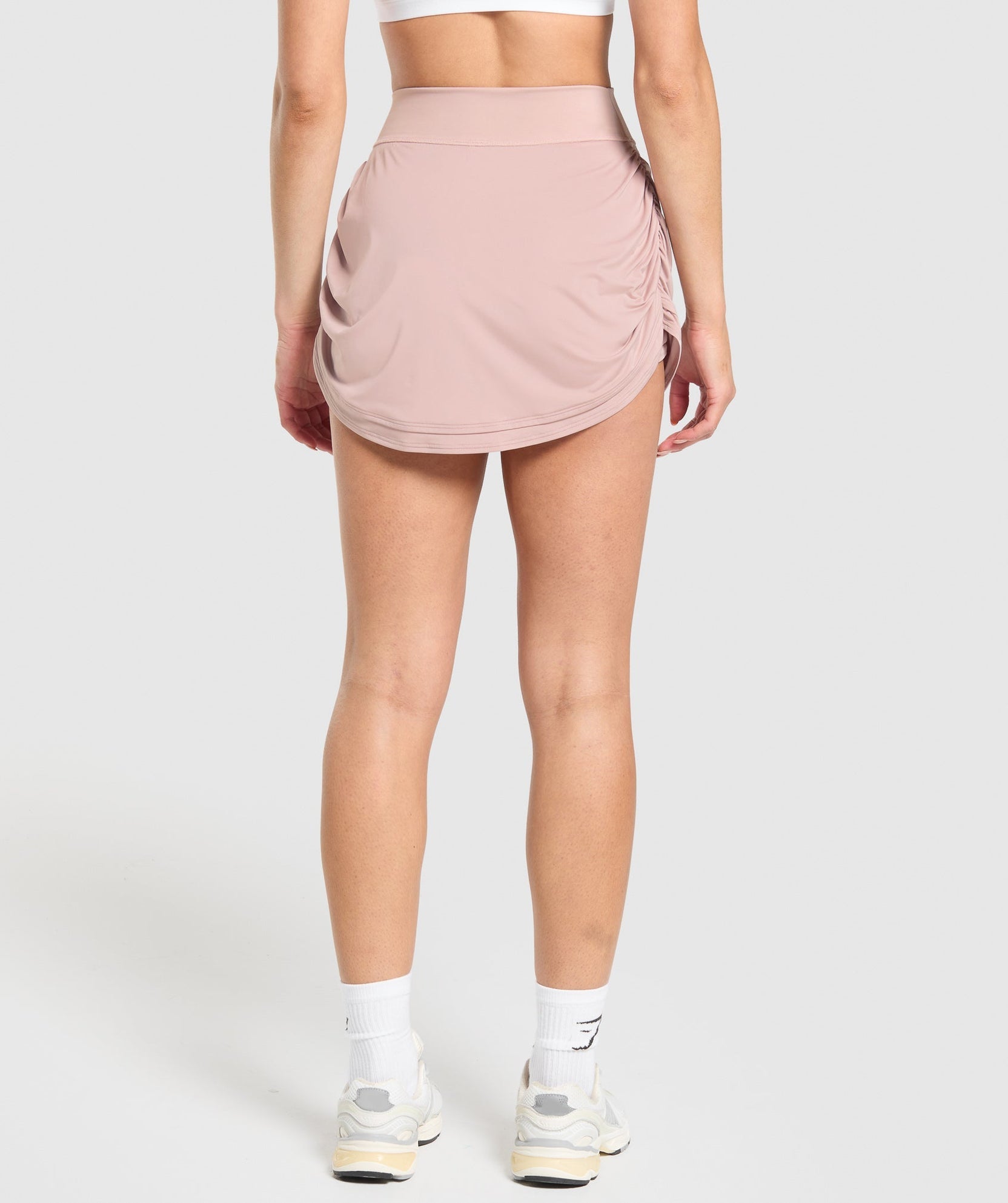 falda pantalón fruncida