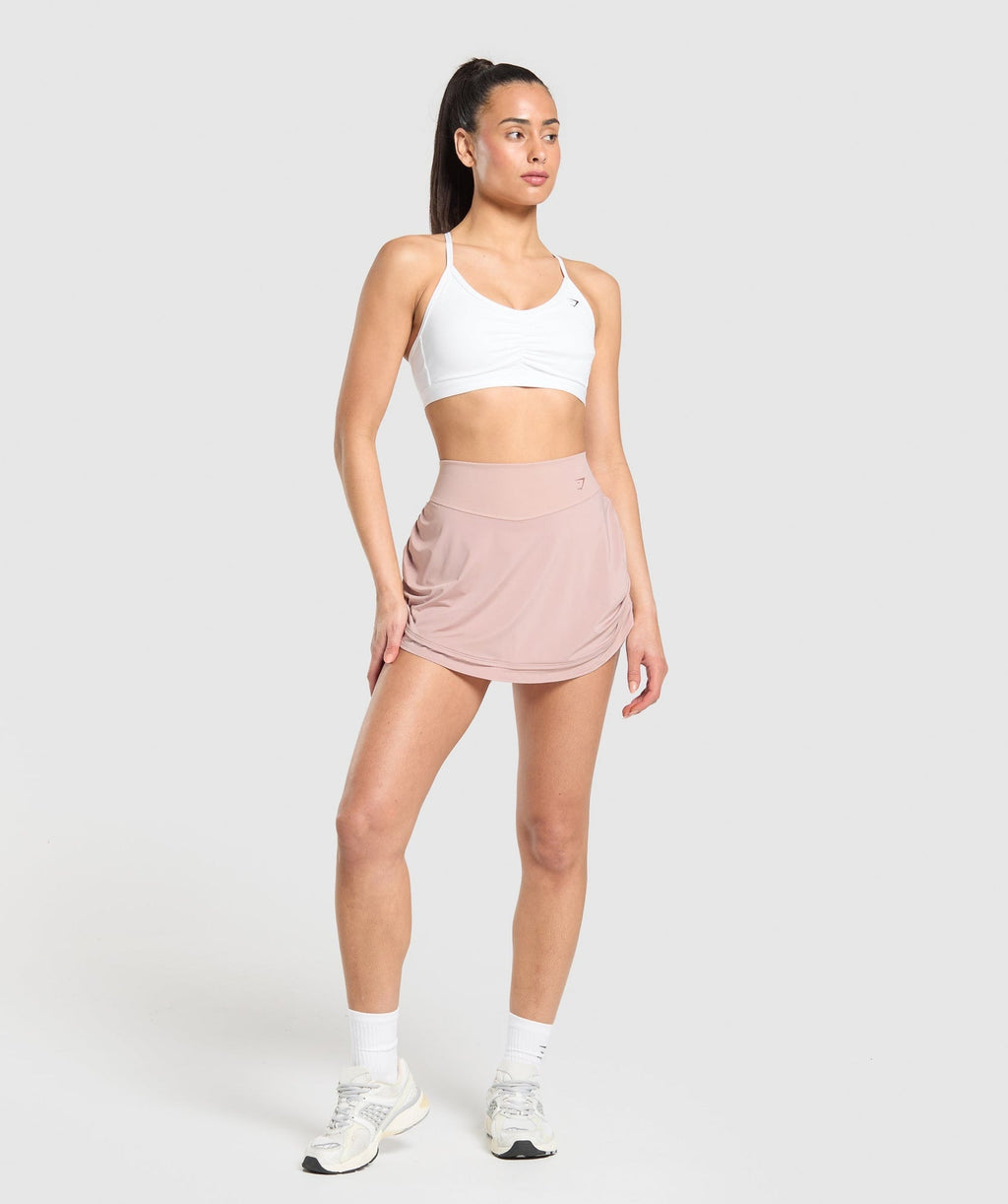 falda pantalón fruncida