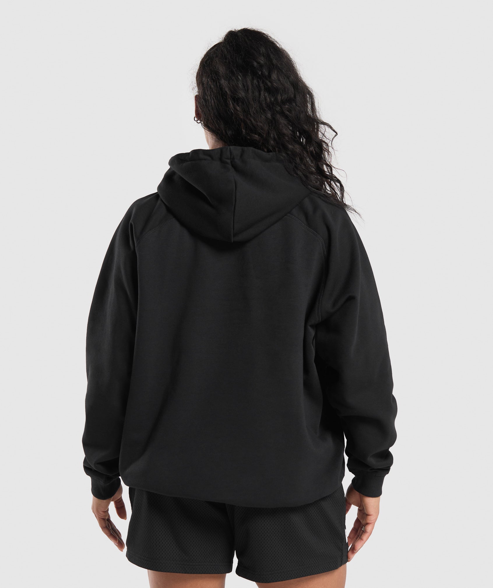 Sudadera con capucha extragrande del departamento de fuerza