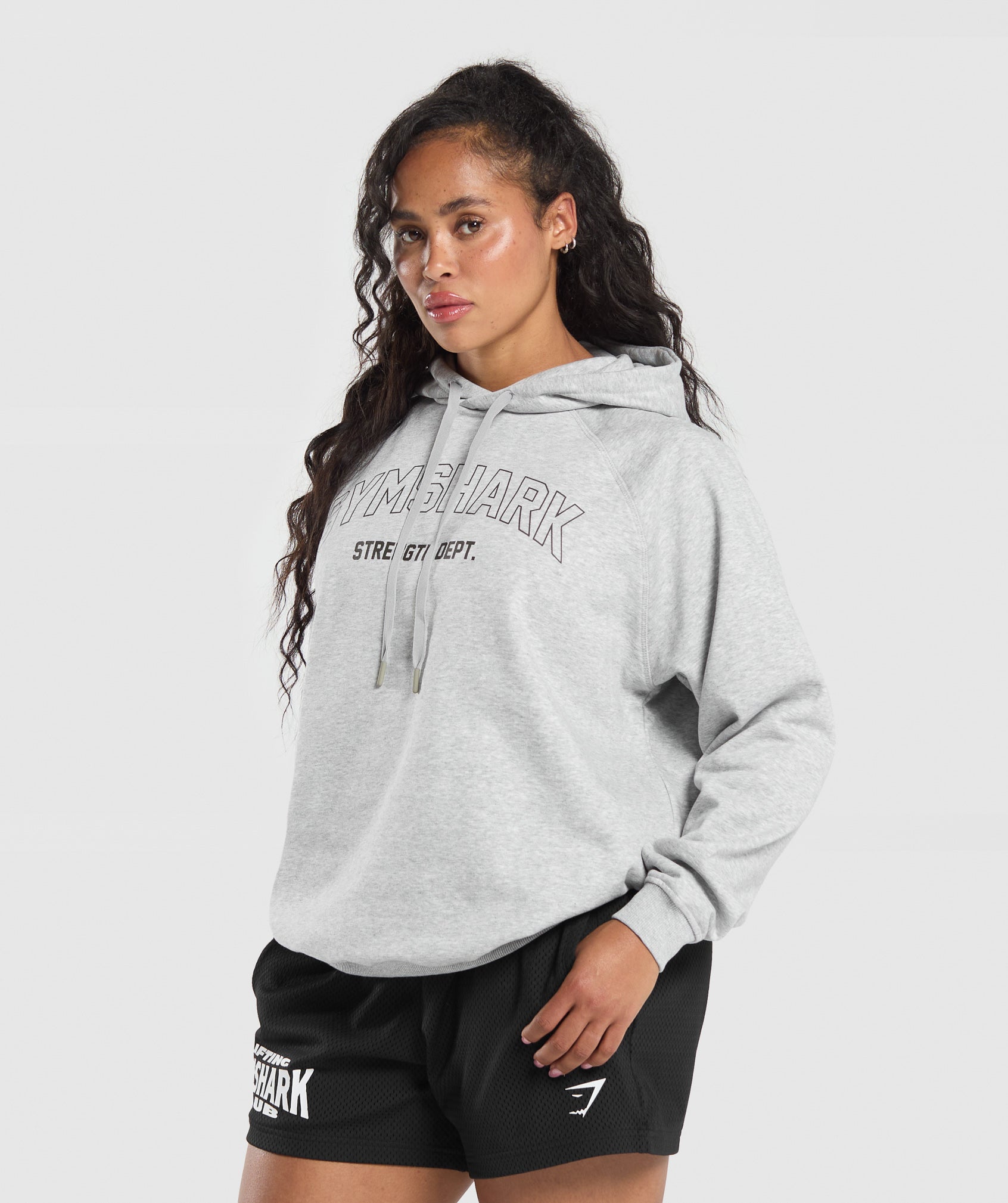 Sudadera con capucha extragrande del departamento de fuerza