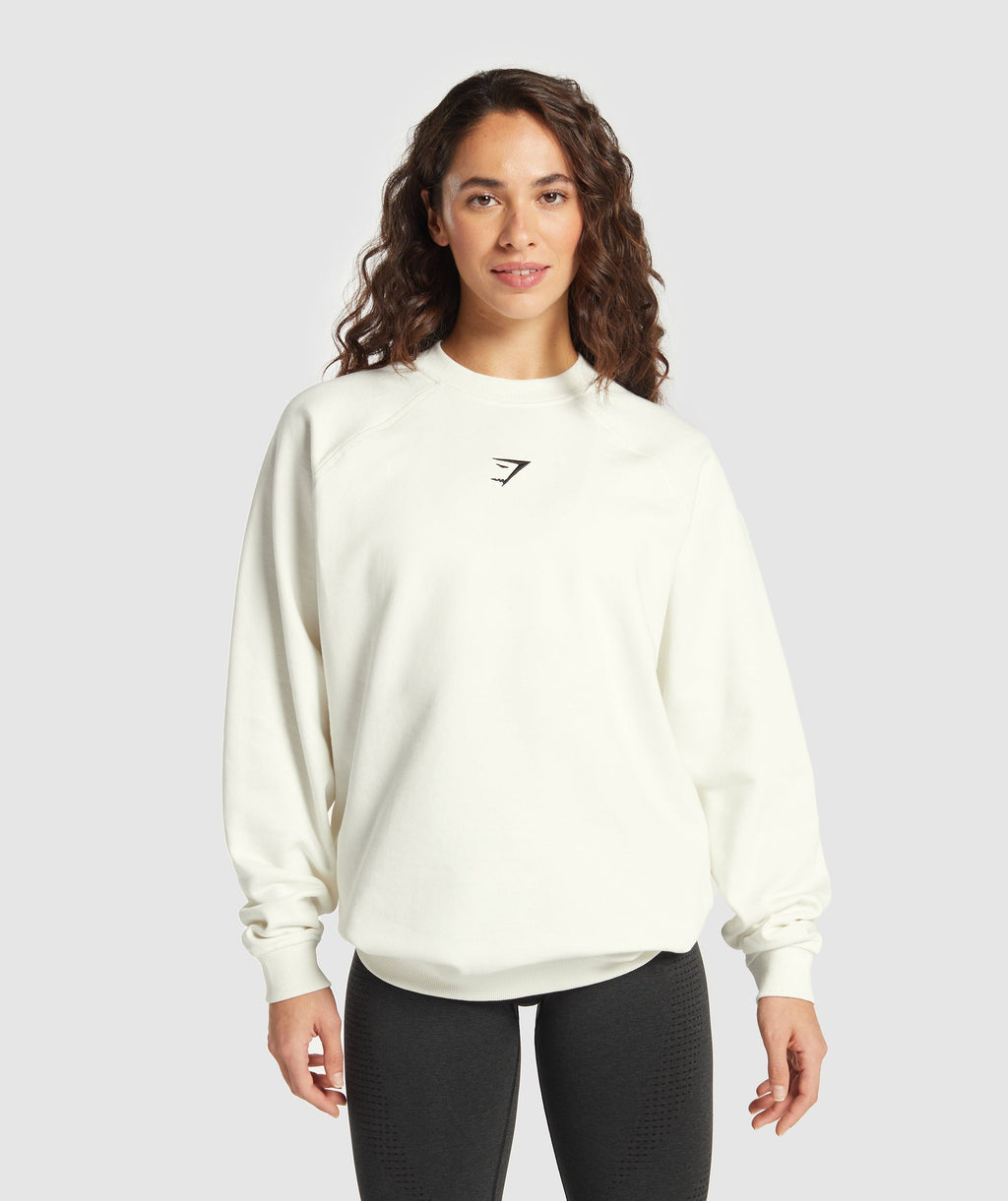Sudadera polar de entrenamiento de gran tamaño