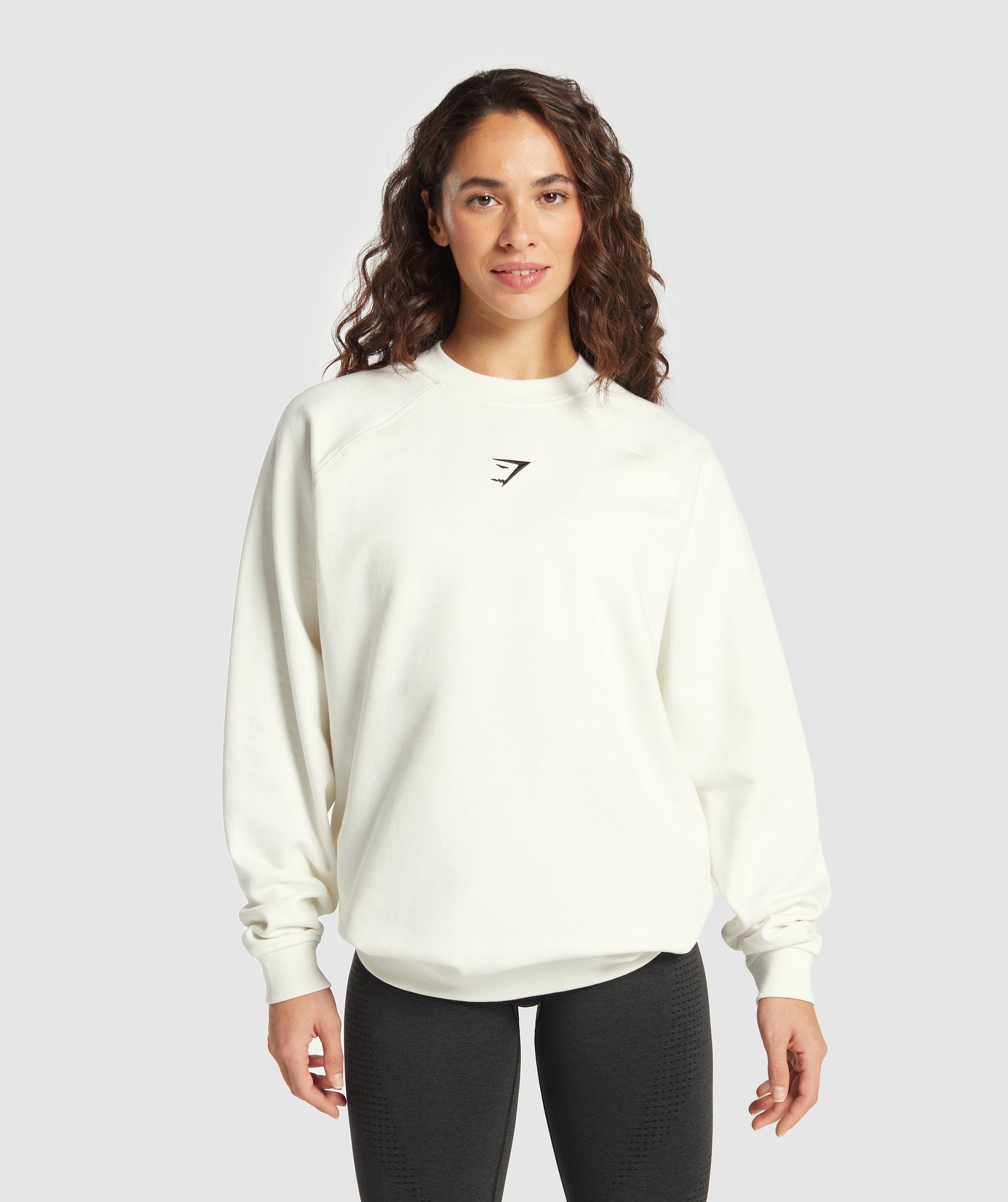 Sudadera polar de entrenamiento de gran tamaño