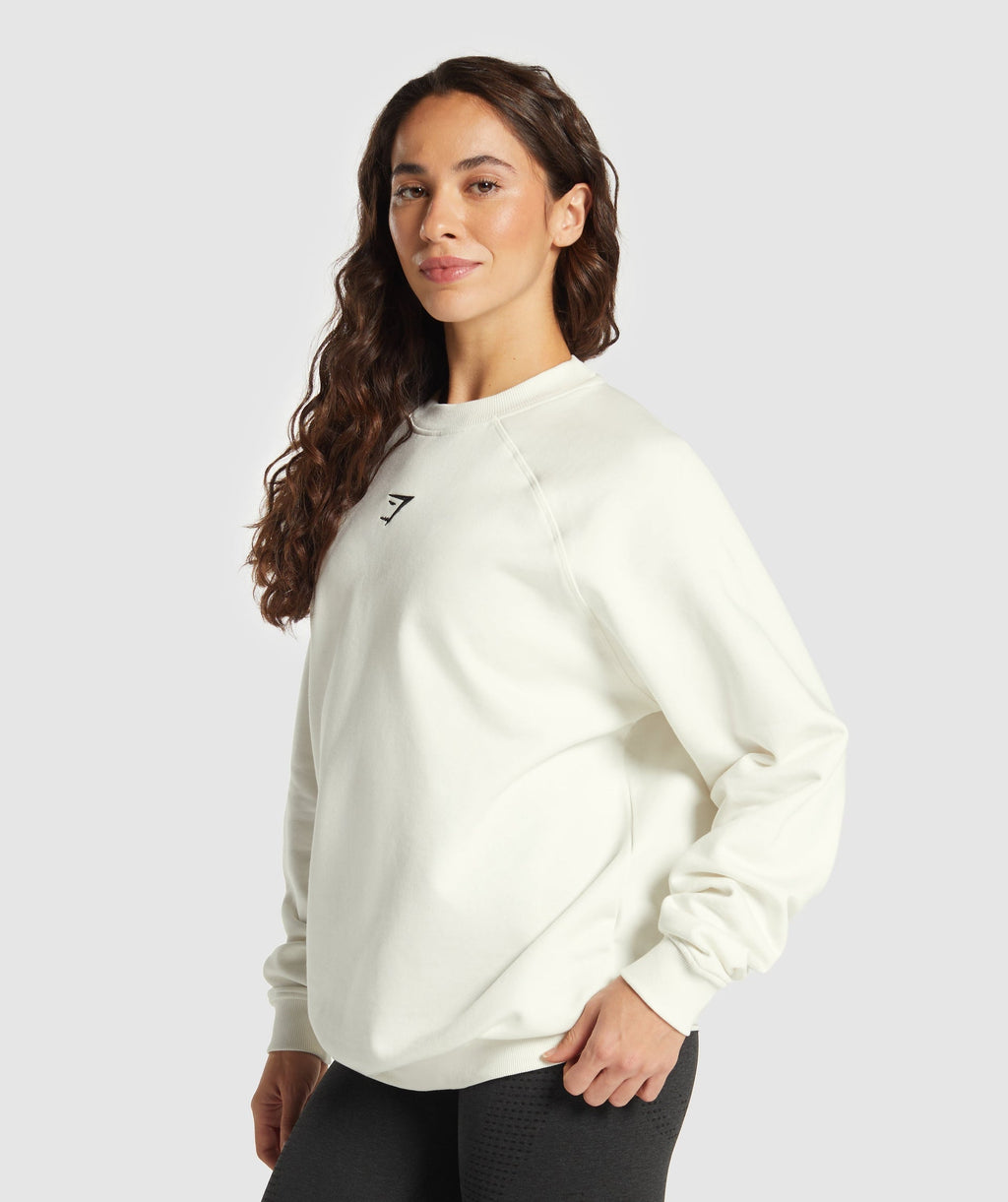 Sudadera polar de entrenamiento de gran tamaño