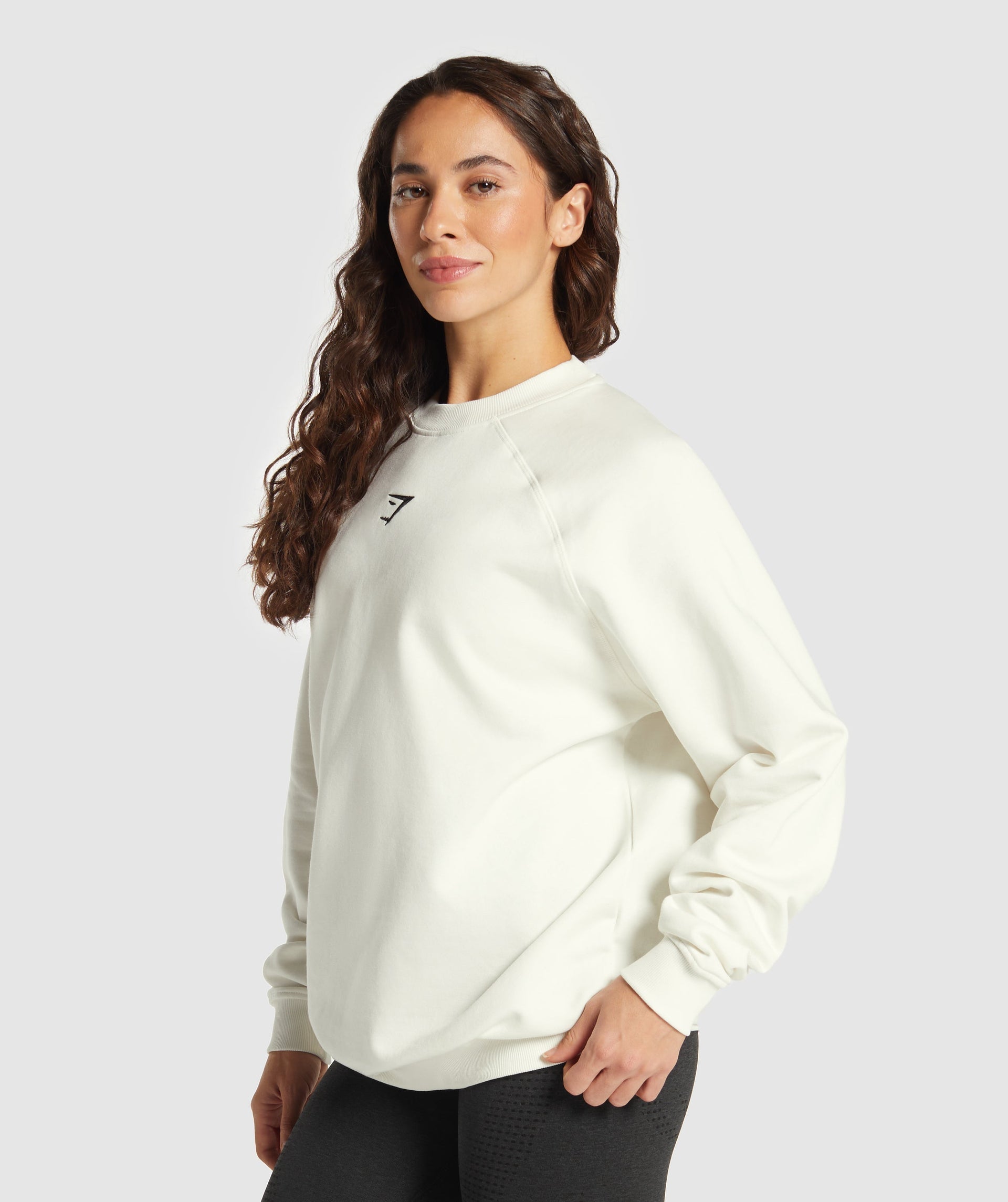 Sudadera polar de entrenamiento de gran tamaño