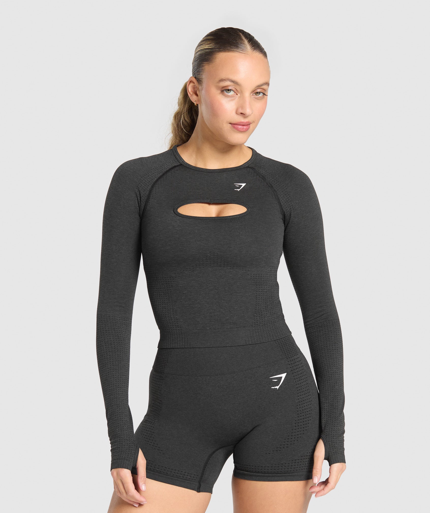Camiseta de manga larga con cortes y sin costuras Vital