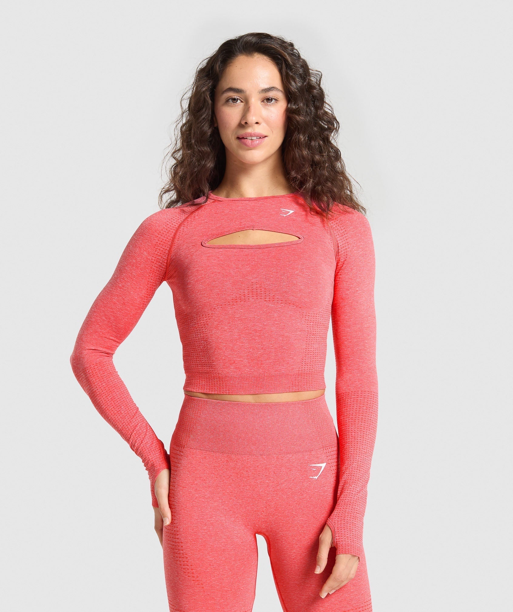 Camiseta de manga larga con cortes y sin costuras Vital