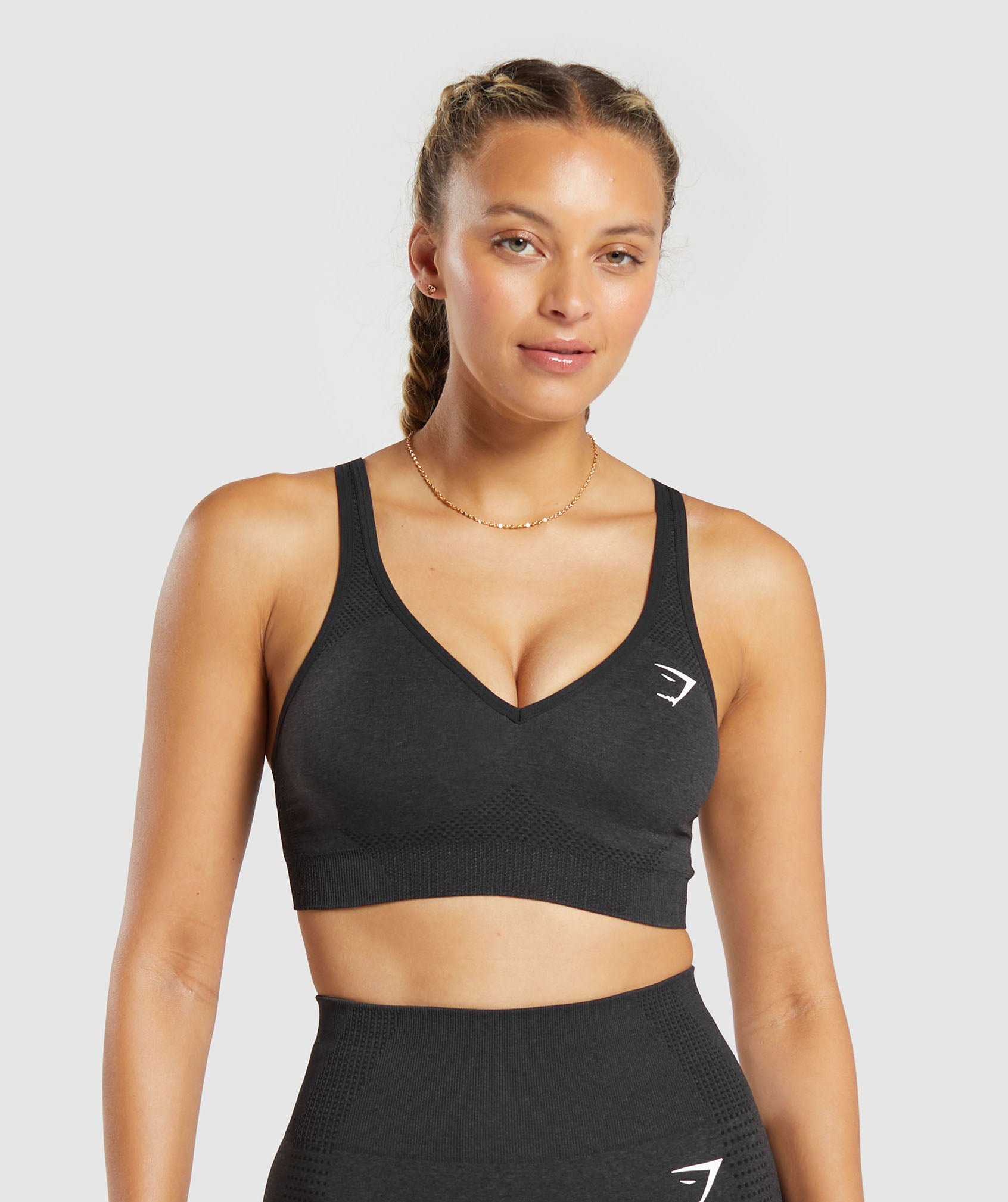 Sujetador deportivo con escote en V Vital Seamless 2.0