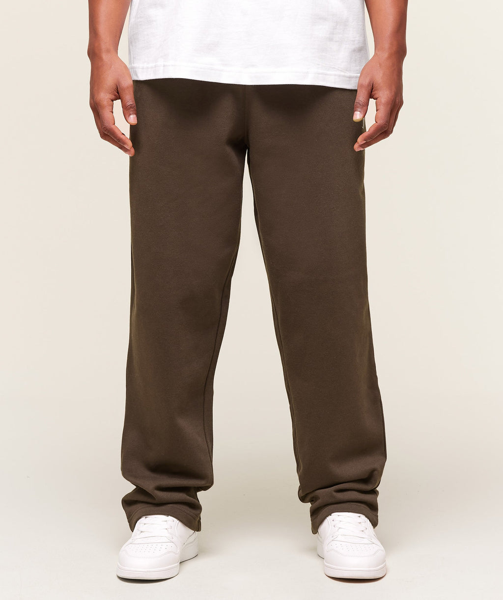 Pantalones deportivos de pierna recta