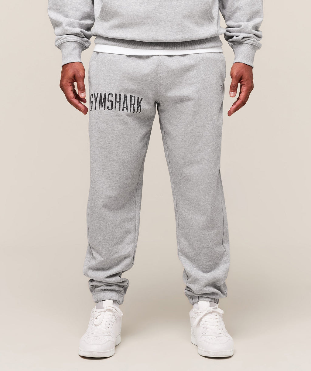 Jogger gráfico desgastado