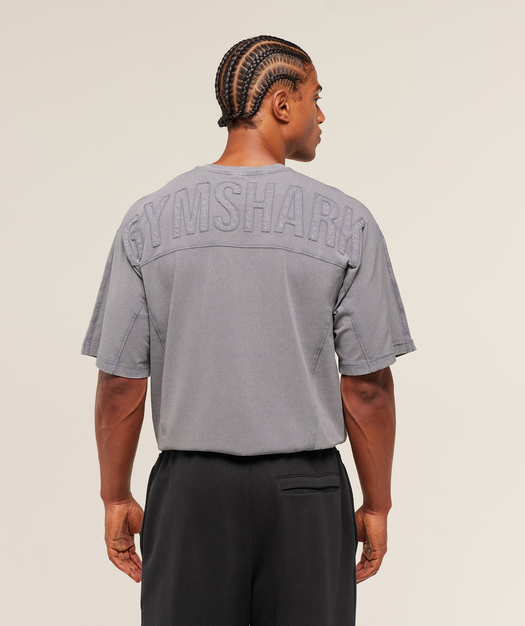 Camiseta lavada a presión